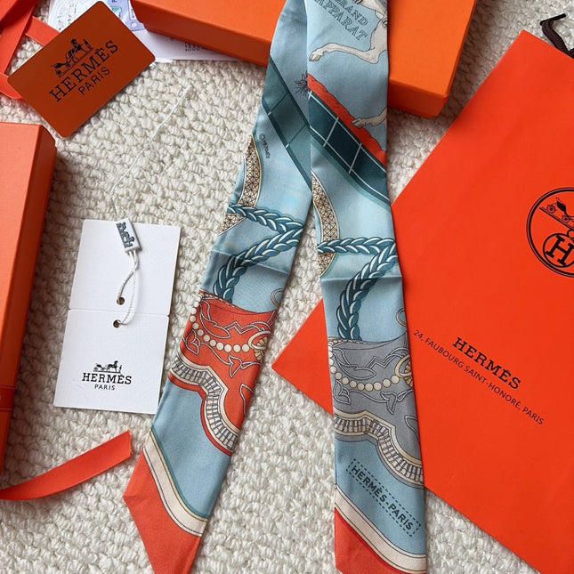 HERMES 26S SCARF 86 IN SILK 309620