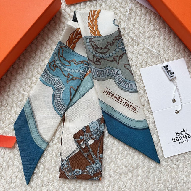 HERMES 26S SCARF 86 IN SILK 309621