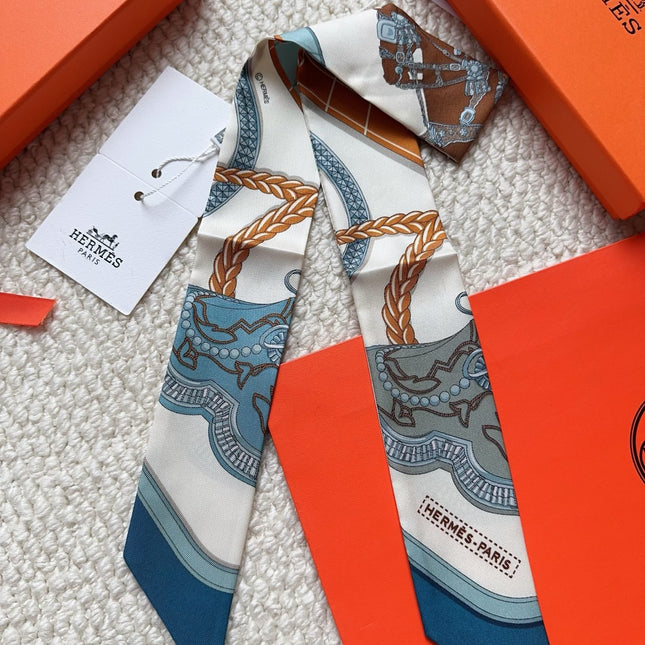 HERMES 26S SCARF 86 IN SILK 309621