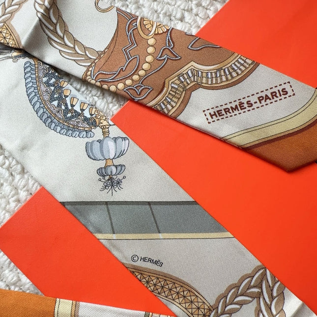 HERMES 26S SCARF 86 IN SILK 309622