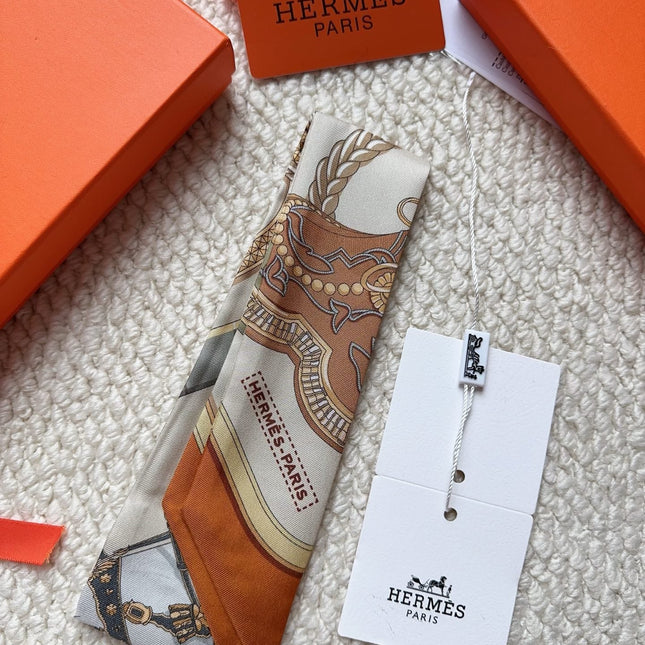 HERMES 26S SCARF 86 IN SILK 309622