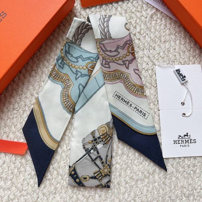 HERMES 26S SCARF 86 IN SILK 309623