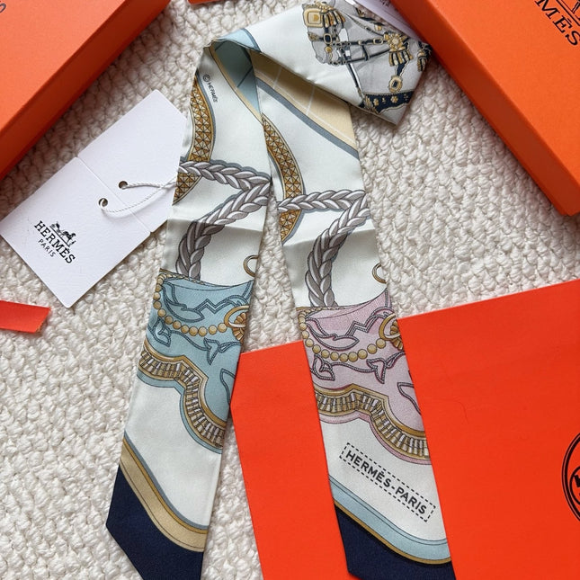 HERMES 26S SCARF 86 IN SILK 309623