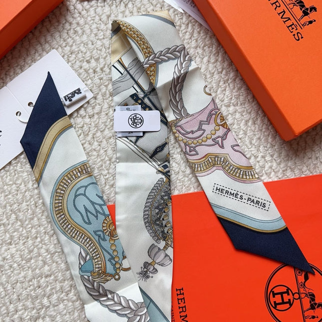 HERMES 26S SCARF 86 IN SILK 309623