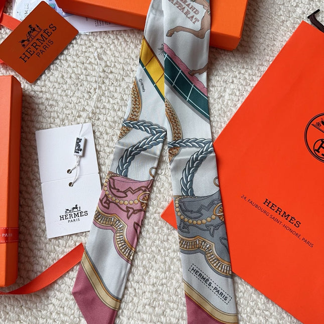 HERMES 26S SCARF 86 IN SILK 309624