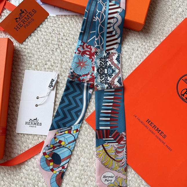 HERMES 26S SCARF 86 IN SILK 309626