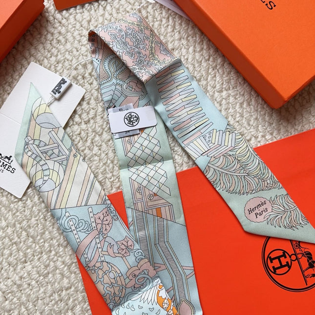 HERMES 26S SCARF 86 IN SILK 309628