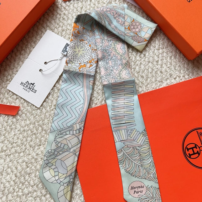 HERMES 26S SCARF 86 IN SILK 309628