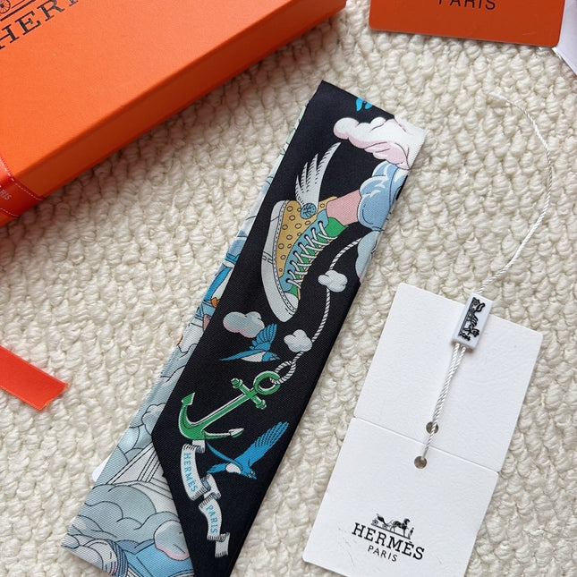 HERMES 26S SCARF 86 IN SILK 309630