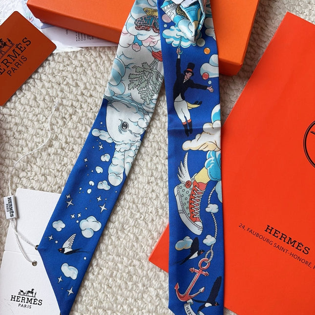 HERMES 26S SCARF 86 IN SILK 309632