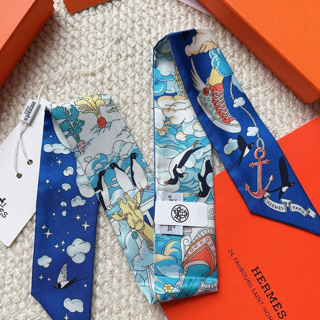 HERMES 26S SCARF 86 IN SILK 309632