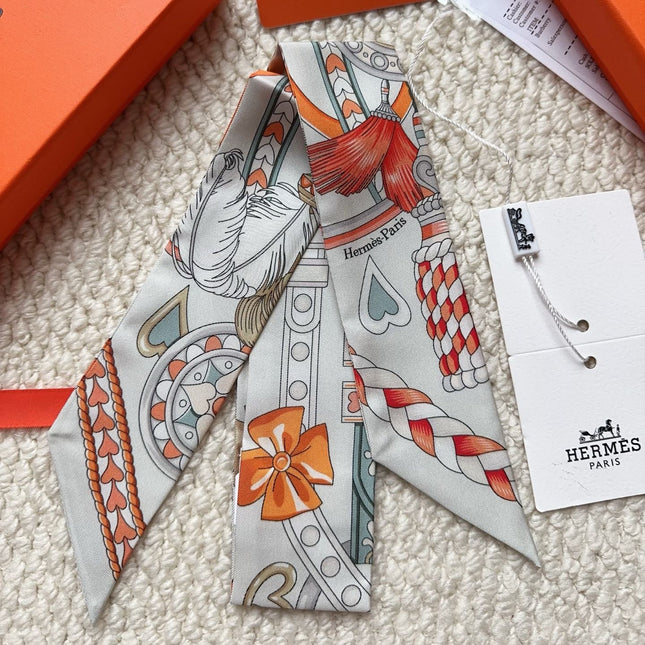 HERMES 26S SCARF 86 IN SILK 309641
