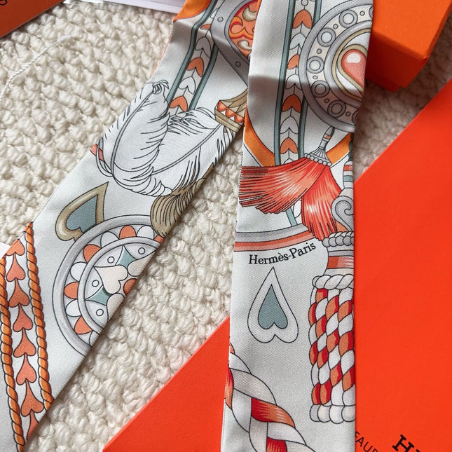 HERMES 26S SCARF 86 IN SILK 309641