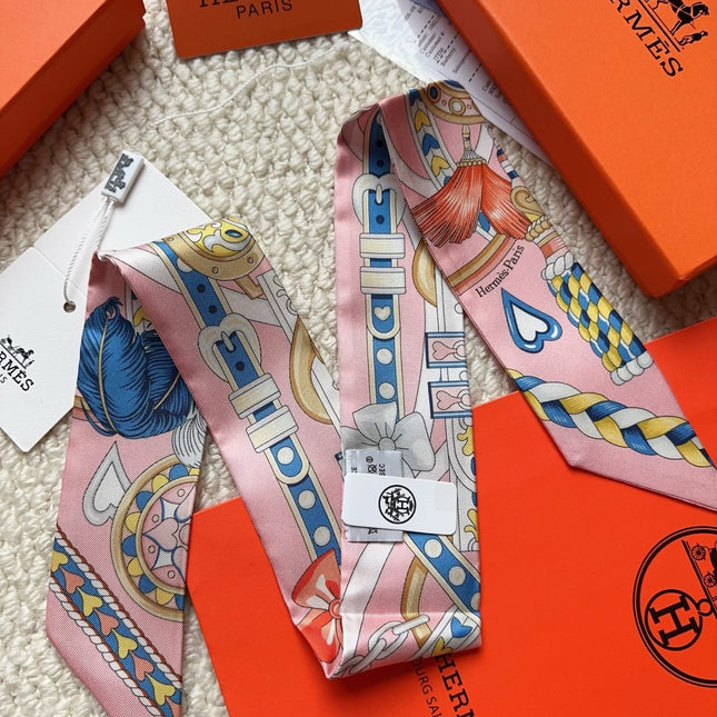 HERMES 26S SCARF 86 IN SILK 309642