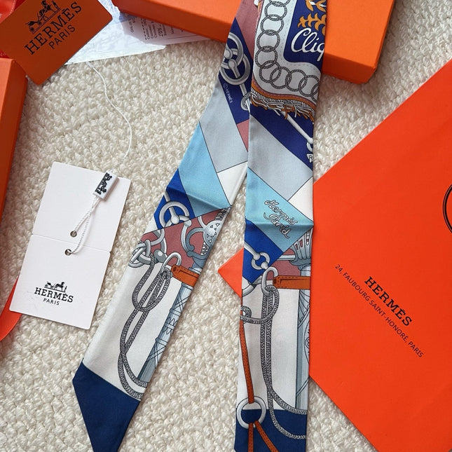 HERMES 26S SCARF 86 IN SILK 309644