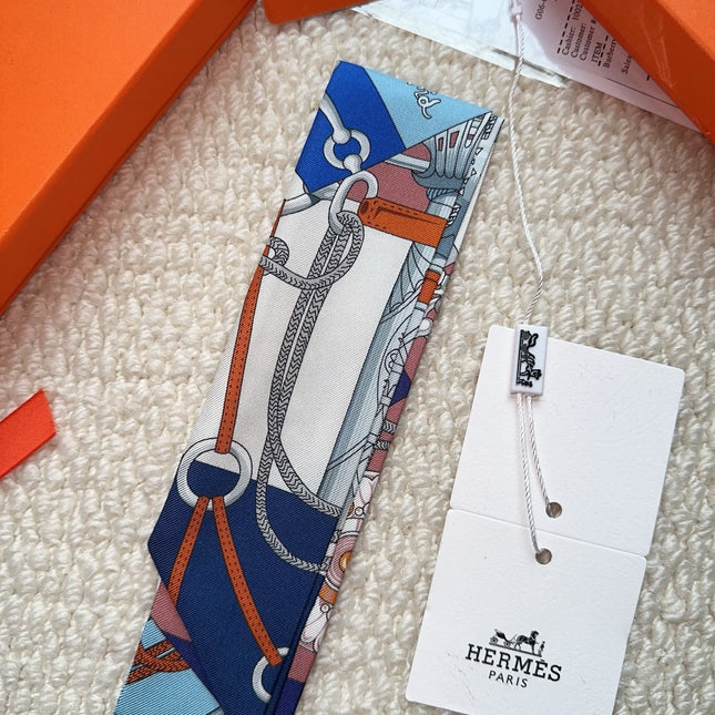 HERMES 26S SCARF 86 IN SILK 309644