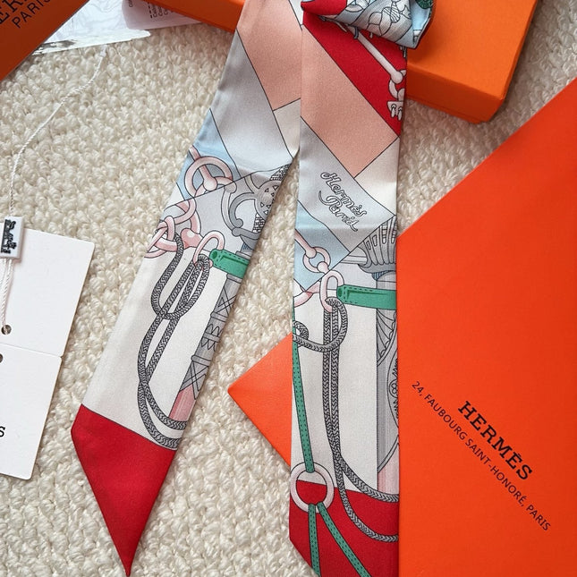HERMES 26S SCARF 86 IN SILK 309646