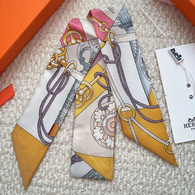 HERMES 26S SCARF 86 IN SILK 309648