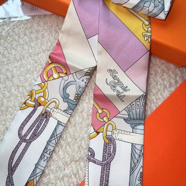 HERMES 26S SCARF 86 IN SILK 309647