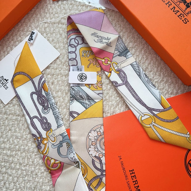 HERMES 26S SCARF 86 IN SILK 309648