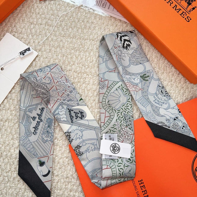 HERMES 26S SCARF 86 IN SILK 309649