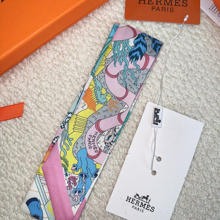 HERMES 26S SCARF 86 IN SILK 309652