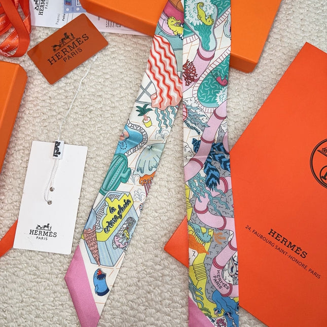 HERMES 26S SCARF 86 IN SILK 309652