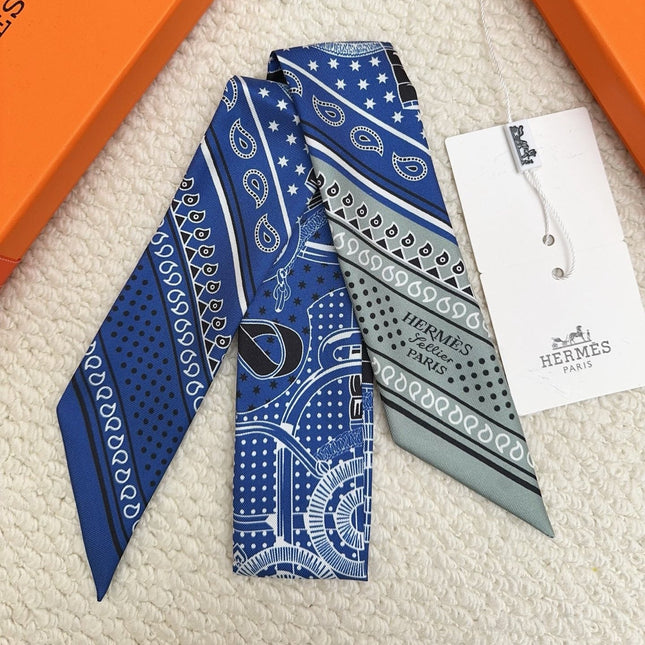 HERMES 26S SCARF 90 IN SILK 309656