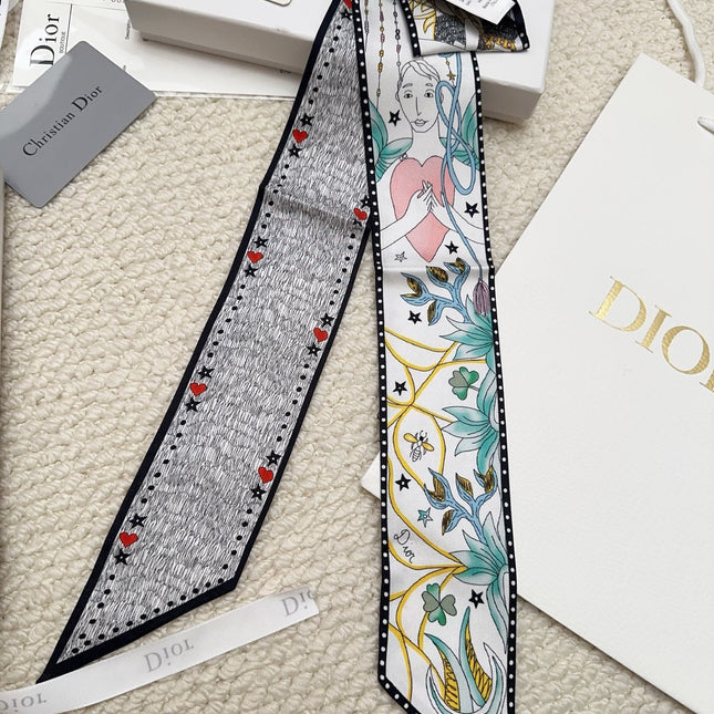 DIOR 26S SCARF 86CM IN SILK 311736