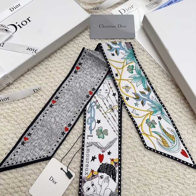 DIOR 26S SCARF 86CM IN SILK 311736