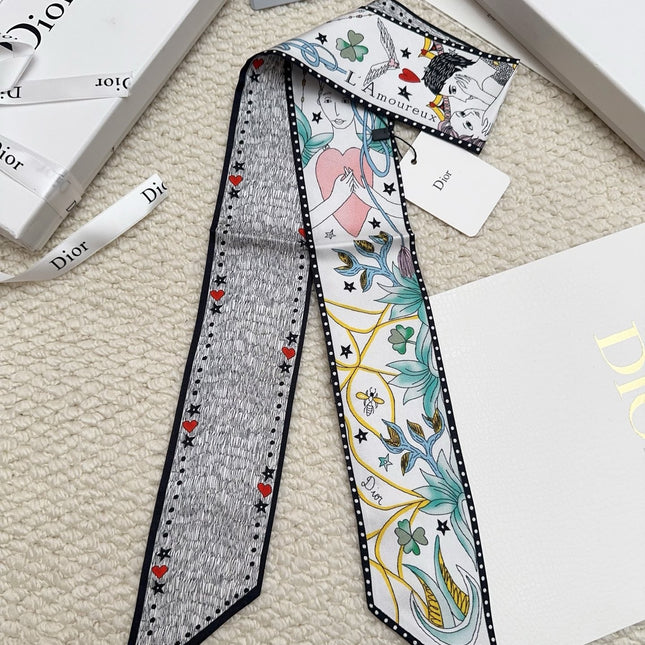 DIOR 26S SCARF 86CM IN SILK 311736