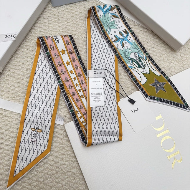 DIOR 26S SCARF 86CM IN SILK 311737