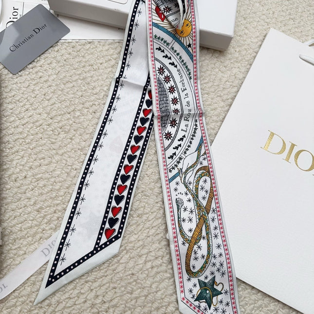 DIOR 26S SCARF 86CM IN SILK 311739