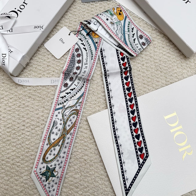 DIOR 26S SCARF 86CM IN SILK 311739