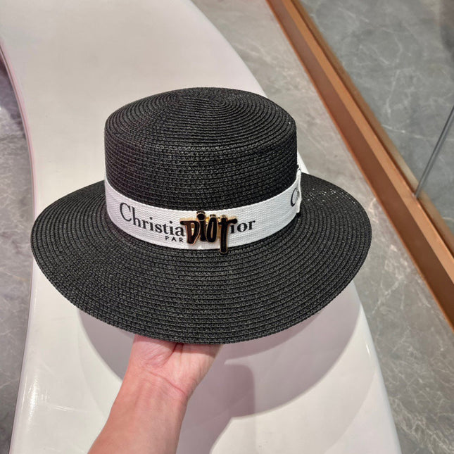 DIOR 26S STRAW SUN HAT STYLE 208