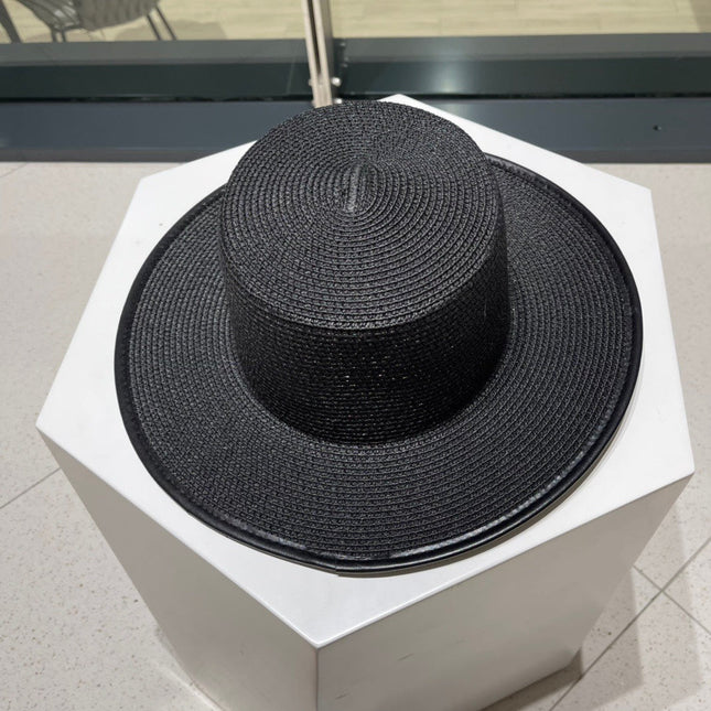 DIOR 26S STRAW BOATER HAT STYLE 205