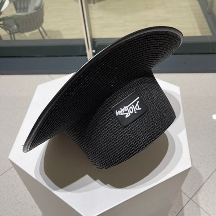 DIOR 26S STRAW BOATER HAT STYLE 205