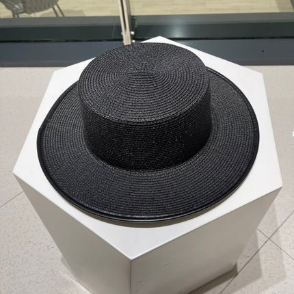 DIOR 26S STRAW BOATER HAT STYLE 205