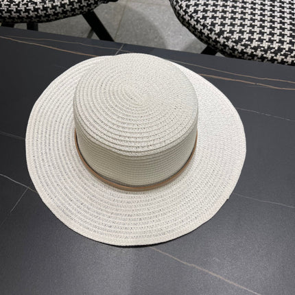 DIOR 26S STRAW BOATER HAT STYLE 191