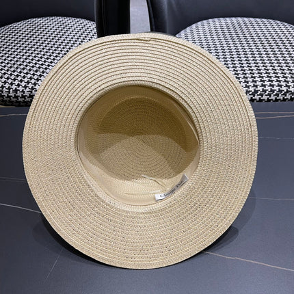 DIOR 26S STRAW BOATER HAT STYLE 194