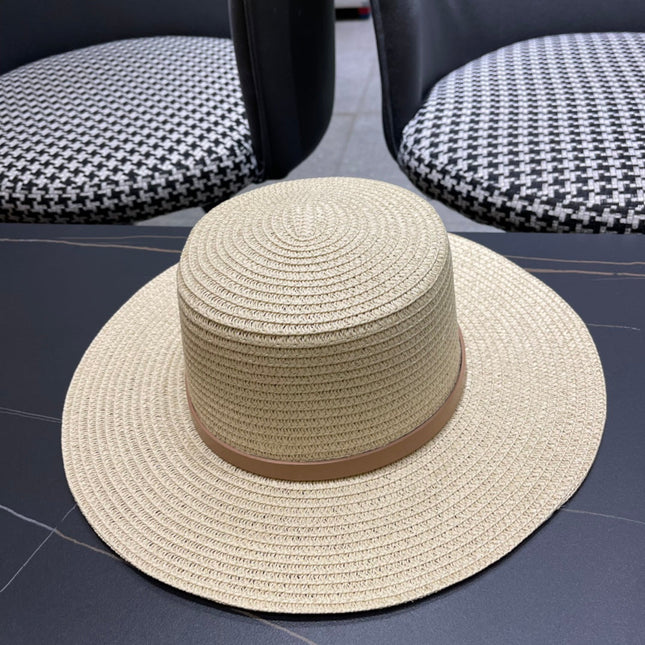 DIOR 26S STRAW BOATER HAT STYLE 202