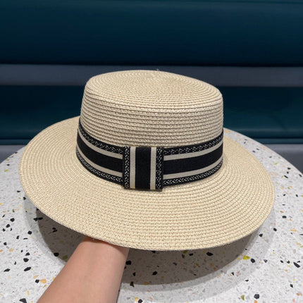 DIOR 26S STRAW BOATER HAT STYLE 147