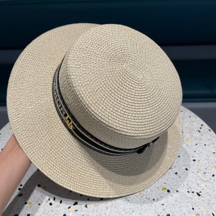 DIOR 26S STRAW BOATER HAT STYLE 147