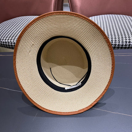 DIOR 26S STRAW BOATER HAT STYLE 150