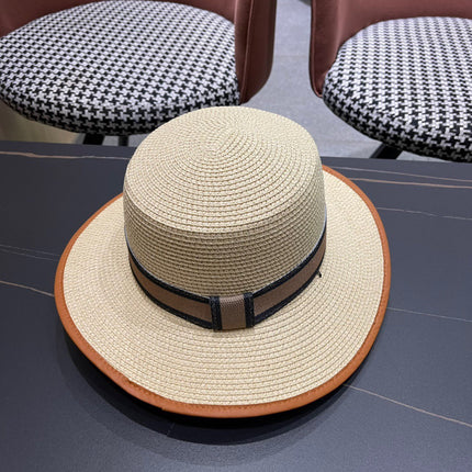 DIOR 26S STRAW BOATER HAT STYLE 150