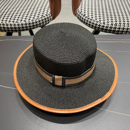 DIOR 26S STRAW BOATER HAT STYLE 152
