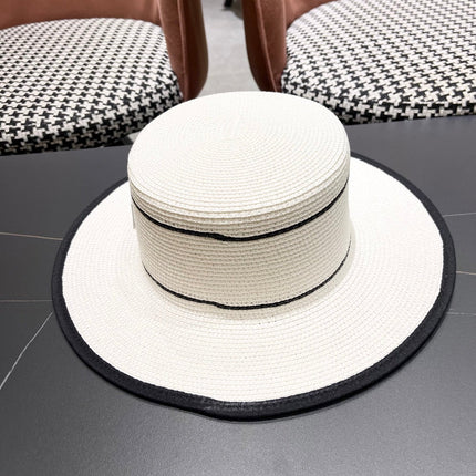 DIOR 26S STRAW BOATER HAT STYLE 131