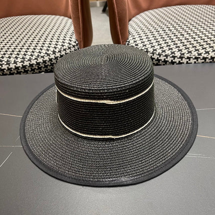 DIOR 26S STRAW BOATER HAT STYLE 133