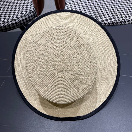 DIOR 26S STRAW BOATER HAT STYLE 134