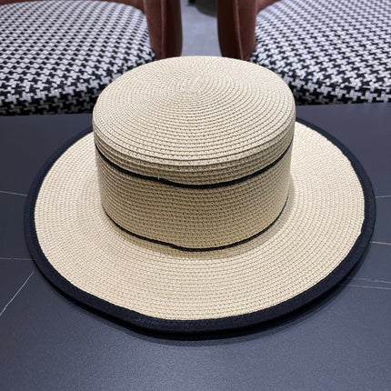 DIOR 26S STRAW BOATER HAT STYLE 134